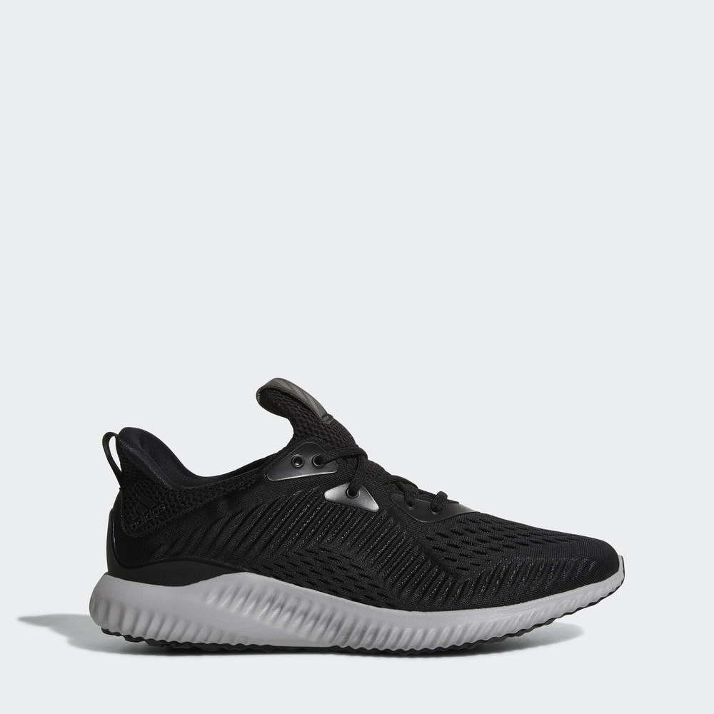 Adidas Alphabounce Em - παπουτσια για τρεξιμο ανδρικα - Μαυρα/Ασπρα/Μαυρα,Μέγεθος: EU 36 – 54 2/3 (4